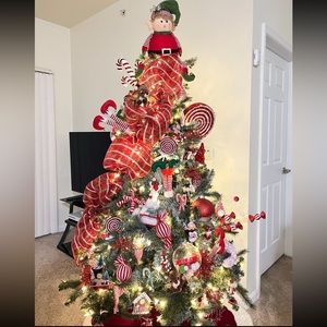 Christmas ornaments ask for any on the tree